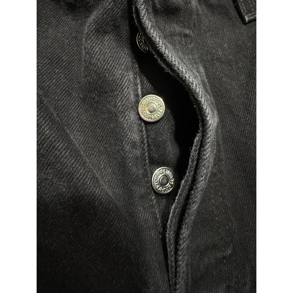 Levi's 501 Men's 90's Button Fly Jeans size 33X30 Black
